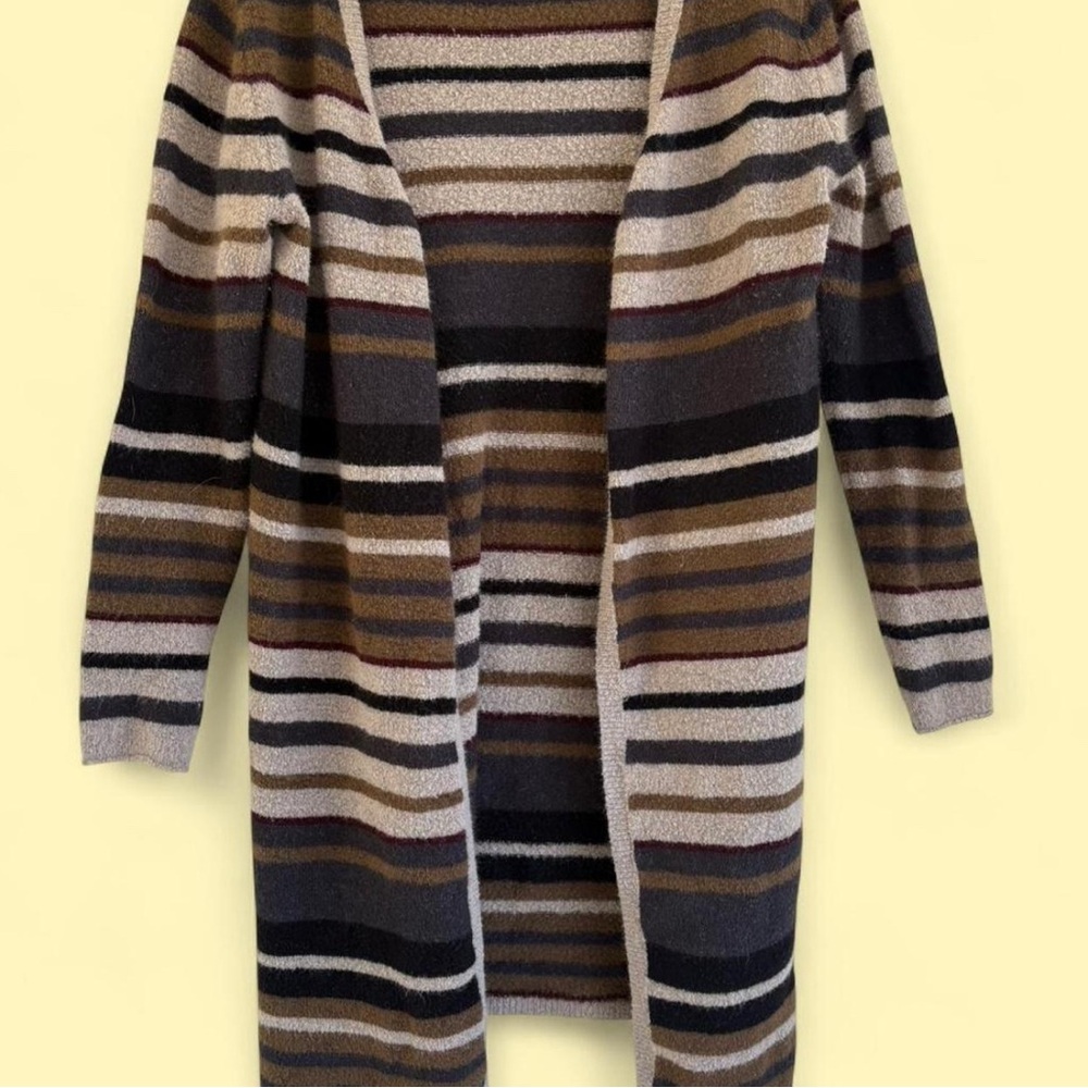 Striped Women's Sweater Cardigan